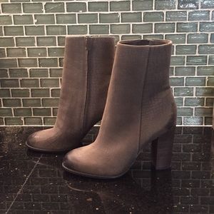 Sam Edelman leather heeled booties